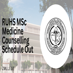 RUHS MSc Medicine Counselling Schedule Out